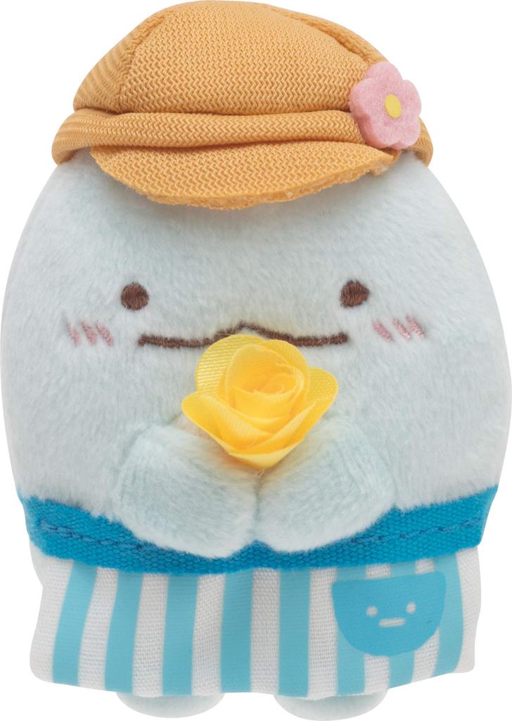 Sumikko Gurashi Work Pretend Series Plush Toy Set Bouquet Lizard MY54001 San-X Hand-held & (Flower Shop)