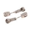 2Pcs Heavy Duty 304 Stainless Steel Pulley & Clamps For Shade Sail Installation Outdoor Garden Sun Shade Pipe Clips Hardware