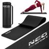 Thick Exercise Mat 183 X 60 Cm Neo-Sport - 192300 Black