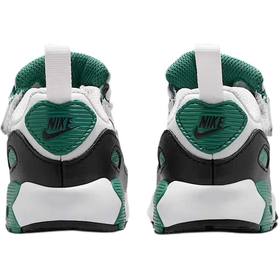 Nike Air Max 90 Модные Удобные Амортизирующие Прочные Низкие Кроссовки для Ходьбы Детские кроссовки Белый Зеленый IH1418-300