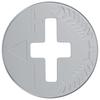 Cam Lock Nuts 12 pcs Silver 12 x 10 mm Metal