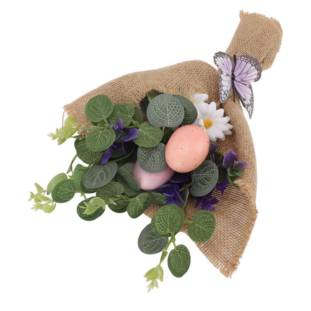 Букет для украшения пасхальных яиц Реалистичный Многофункциональный со светодиодной подсветкой Креативный Ручной работы Пенопласт для дома