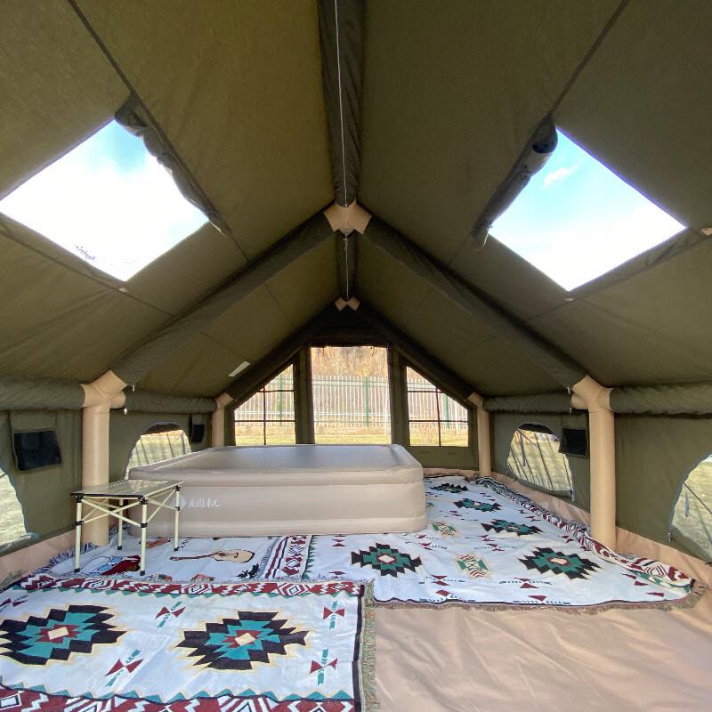 Flame Soldier 3-4 Person Automatic Inflatable Camping Tent