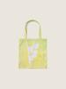 Saki Heart Cotton Bag (Green)