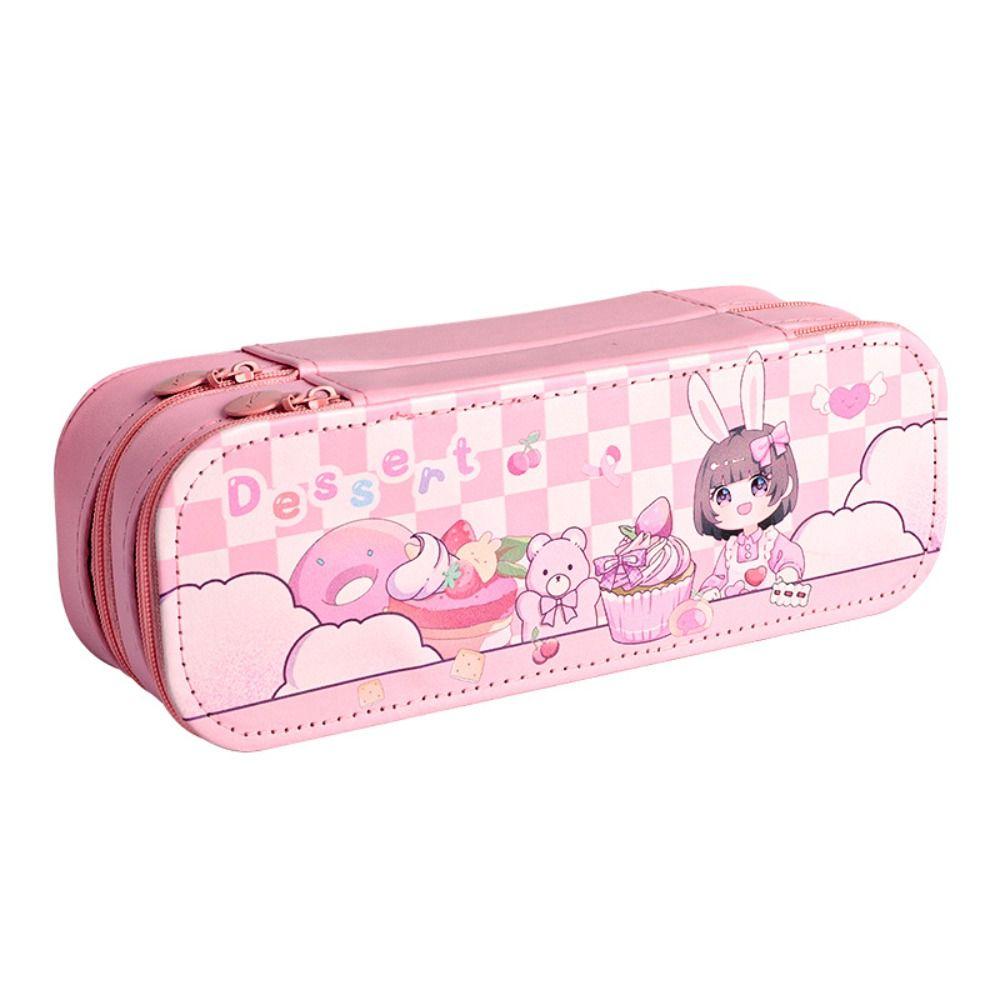 Многофункциональный ящик для хранения, портативный ящик для канцелярских принадлежностей, прочный пенал для школьных принадлежностей