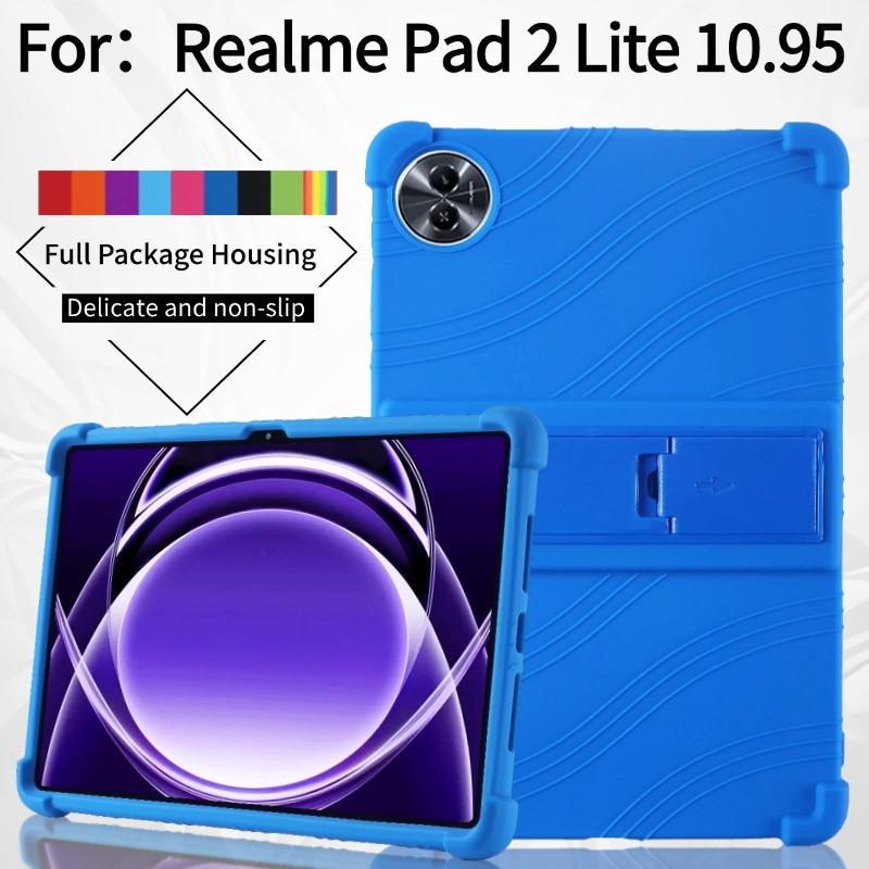 Силиконовый чехол для Realme Pad 2 Lite с подставкой, прочная защитная крышка