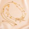 Boho Sexy Hollow Butterfly Taile Belt Belt Chain для женщин Summer Bikini Tassel Подвеска Link Body Jewelry Gift
