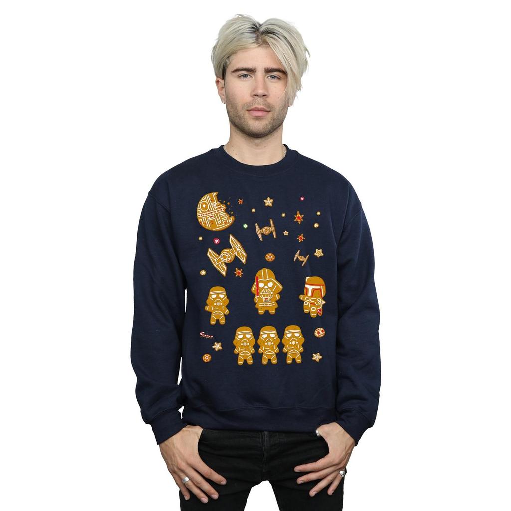 Star Wars Mens Gingerbread Empire Sweatshirt