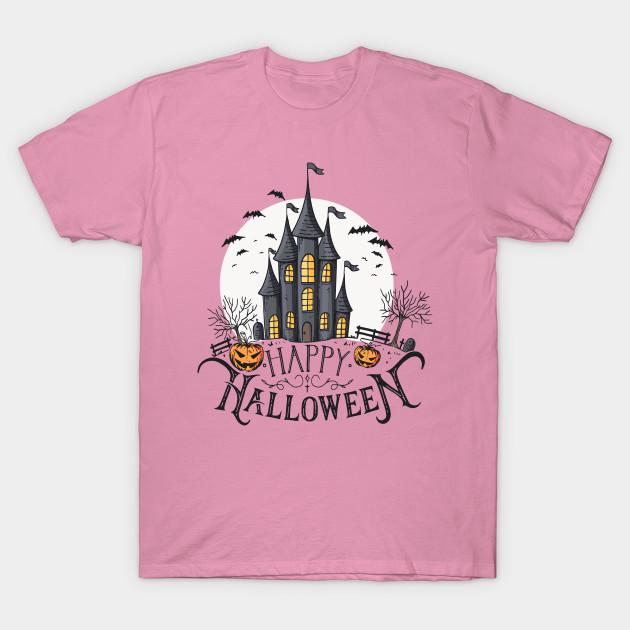 T Рубашка женщин Happy Halloween Harajuku Печать Кавайи футболка Летний короткий рукав женский футболка Top Tee