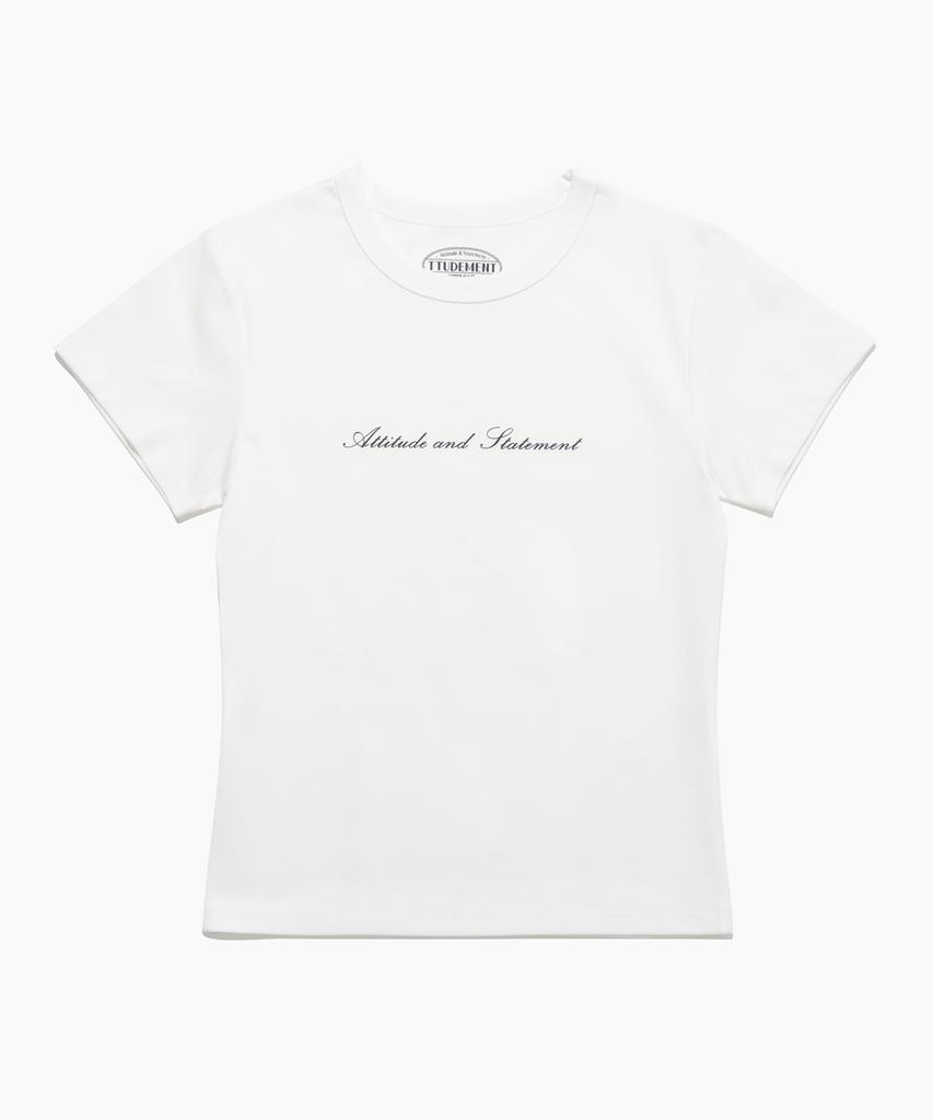 TTUDEMENT [2Pack] Fitted Half T-Shirt_4Color