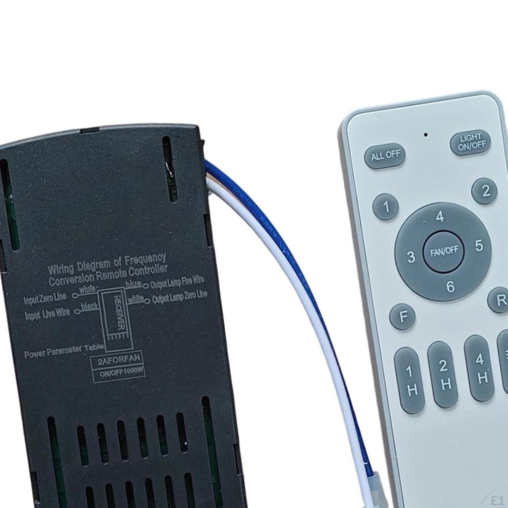 Переключатель контроллера приемника потолочного вентилятора Простой в использовании пульт дистанционного управления и комплект для