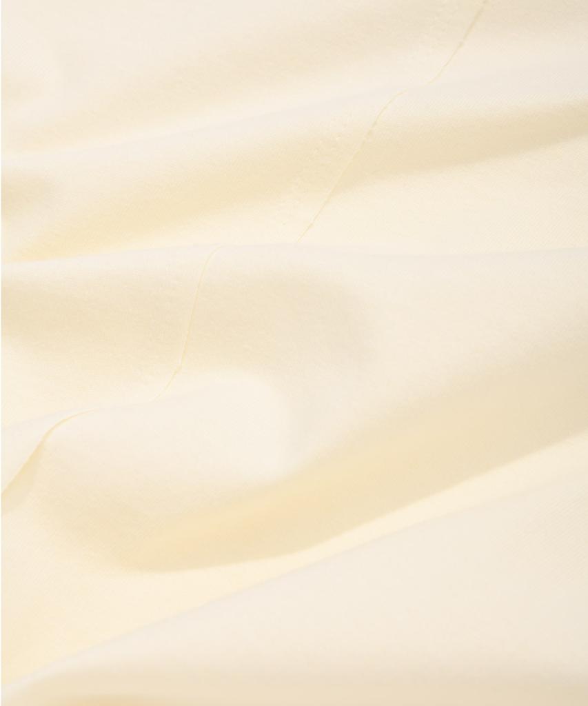 COVERNAT WOMAN Cooper Logo Slim Fit Long Sleeve Ivory