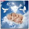 3D DIY Diamond Painting Baby Angel Square Rhinestone Decorative Painting Diamond Embroidery