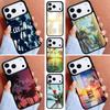 Алоха Гавайи Гавайский Пляж Пальмы Чехол для Телефона для iPhone 16e 15 14 13 12 17 Pro Max Plus Air 17pro Чехол Coque