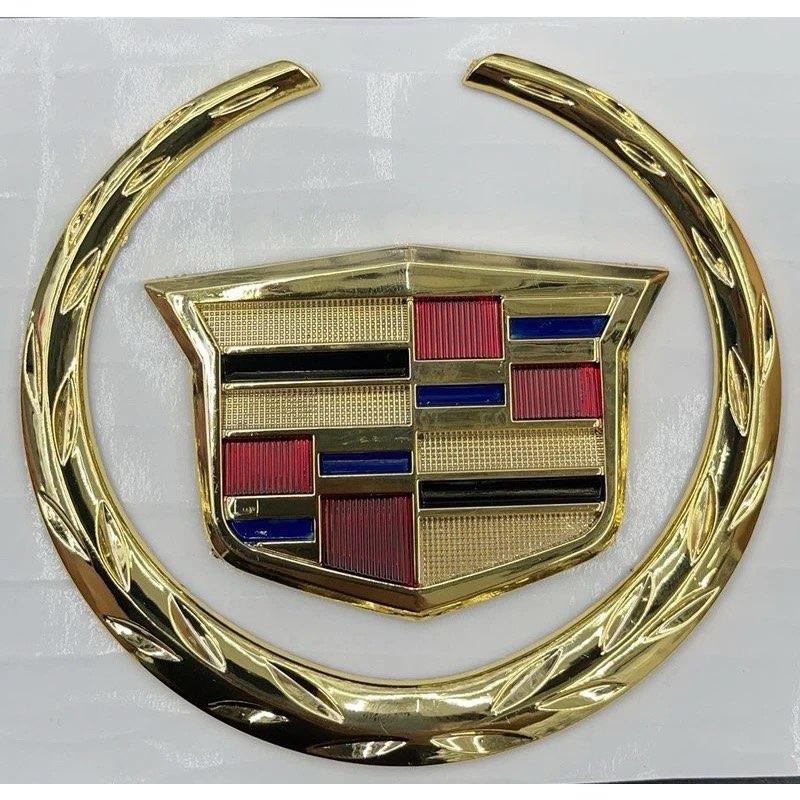 Для Cadillac передний логотип эмблема задний логотип багажника Эмблема боковой значок SRX ATS XTS логотип колосок для cadillac эмблема значок