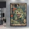 Canvas Wall Art Oil Painting Pokemon Vintage Poster Gifts Room Home Comics Pictures Aesthetic Poster Decoration Paintings