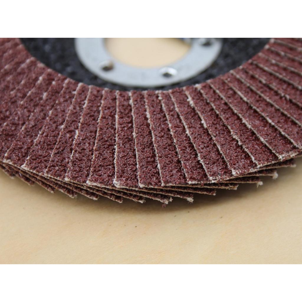 Faithfull Aluminium Oxide Flap Discs
