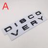 3D Letter DISCOVERY Car Rear Front Badge Emblem Decal Sticker for L/and R/over Front Hood Rear Trunk Accessories
