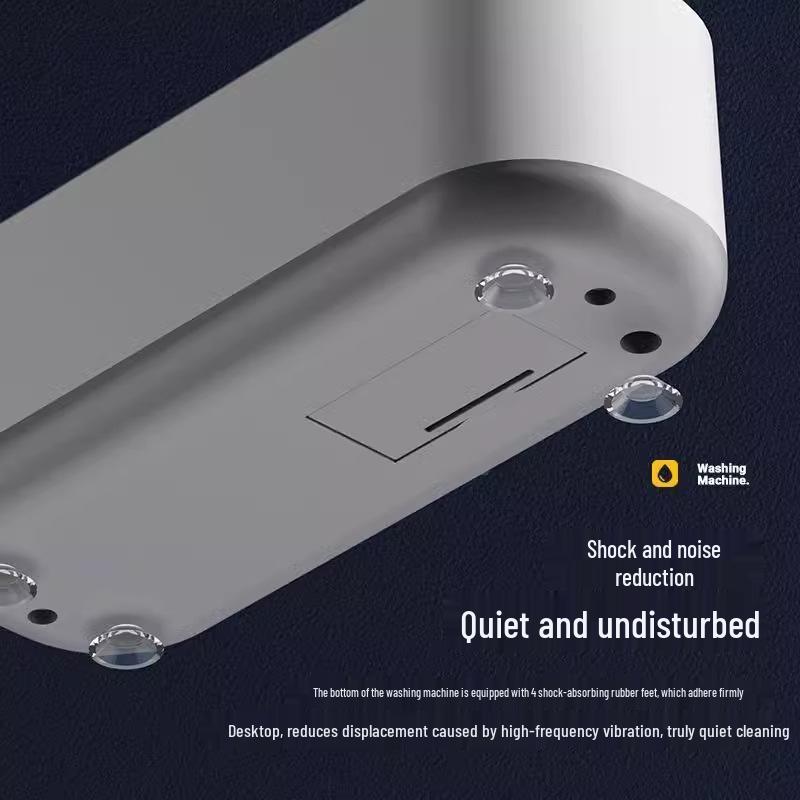 Ультразвуковой очиститель для очков и ювелирных изделий: Автоматический для очков, ретейнеров и контактных линз - Скидка для новичка ¥5