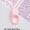 Resin Cartoon Accessories: DIY Shoe Charms, Hair Cream, Glue, Hairpins, and Trendy Slippers.