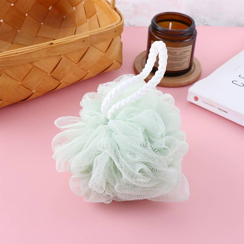 Body Bathroom Supplies Simple Design Back Scrubber Bath Flower Bath Ball Shower Brush Mesh Sponge