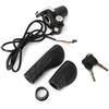 36V Electric Bike Bicycle Ebike Handlebar Twist Grip Throttle with LCD Display and Key Lock