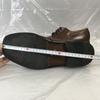 Made in Italy BOSS Genuine Leather U-tip Mackay Shoes Men’s 7.5 Brown Dress Shoes(USED)