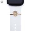 Metal Nails Diamond Watch Band Ornament Decorative Ring Wristbelt Charms Strap Accessories