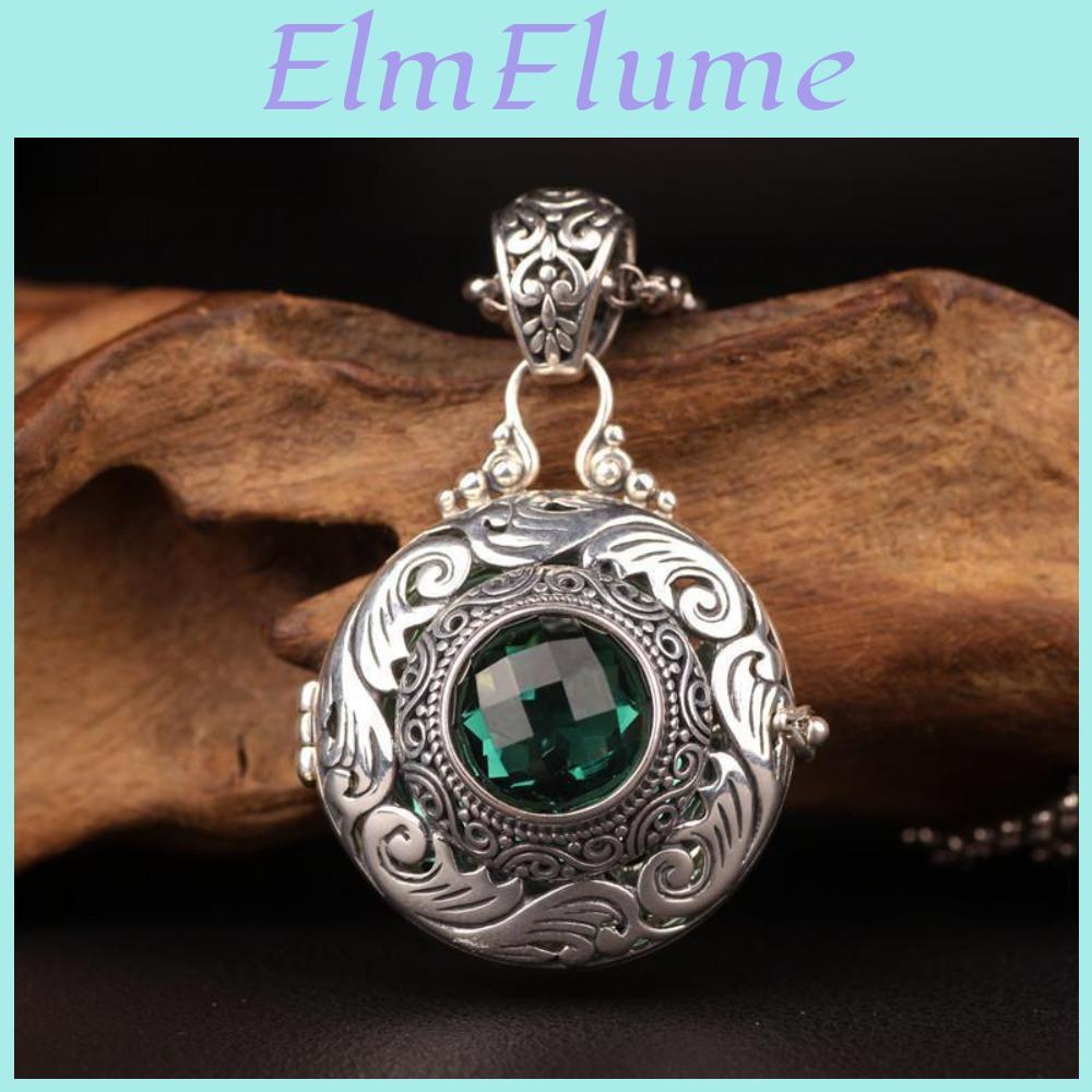 Ball Incense Pill Wrapped Jmxdopenable Branch Pattern Hollow Box Hollow Necklace Sachet Pendant