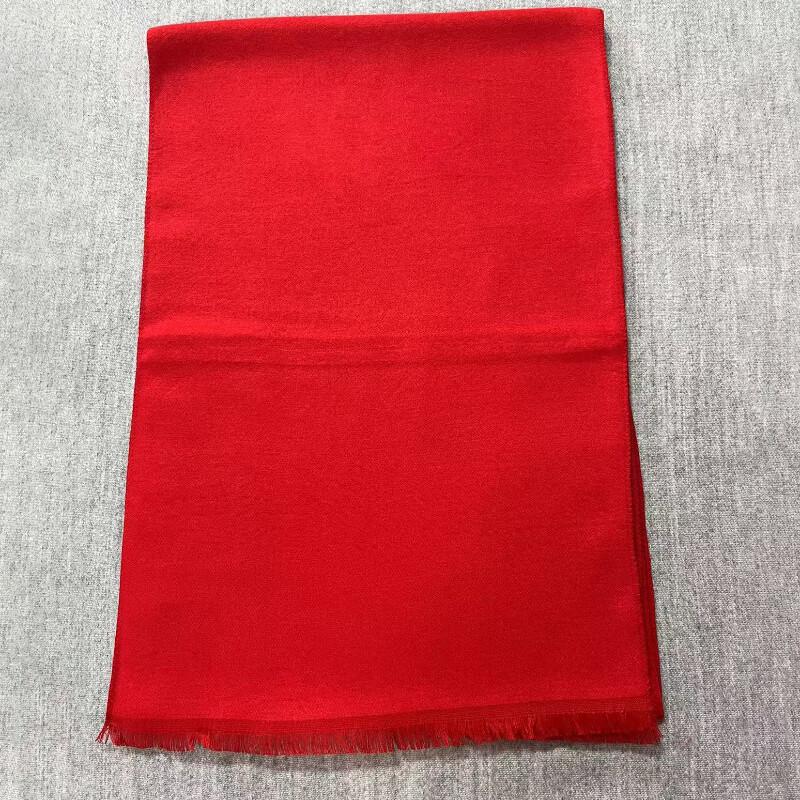 Lufenglai Festive Customizable Red Scarf