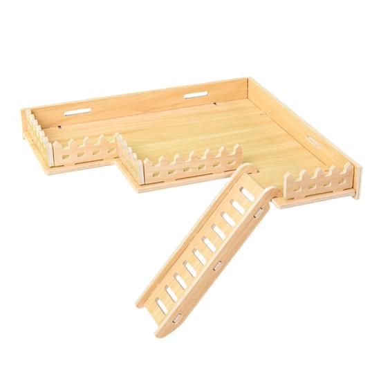 Врезная шипованная конструкция с защитой от укусов, простая установка, утолщенная игрушка для лазания крыс, двухслойная игрушка для хомяка