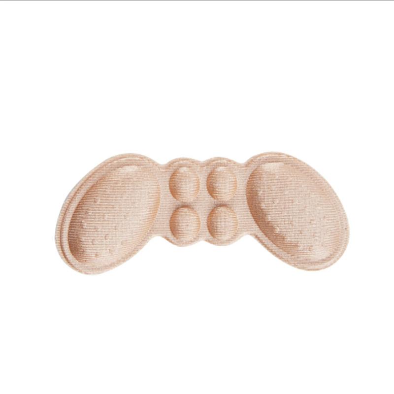 1 пара липких тканевых вставок для обуви на пятке, стельки, подушечки, подушечка для подкладки, 4D мягкая пена с эффектом памяти, инструмент для ухода за ногами