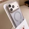 Роскошный матовый тонкий чехол для Magsafe для iPhone 17 Air 16 16E 15 14 Plus 13 12 Mini 11 Pro Max Магнитный прозрачный твердый защитный чехол-кожа