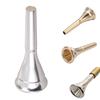 French Horn Mouthpiece Golden Plated French Horn Mouth Piece Copper Alloy French Horn Mouth Replacements for Beginners