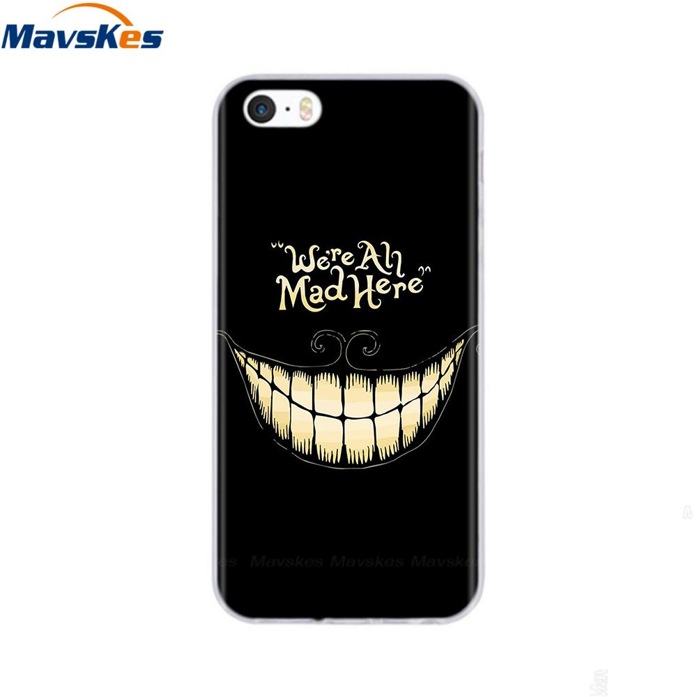 Мягкий чехол из ТПУ для iPhone 4 4s 5 5s SE 6 6s милый мультяшный кот цветок модный силиконовый чехол-бампер для телефона полная защита