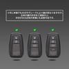 XRise Чехол для ключа Toyota, Сборный чехол для ключа из ТПУ, Металл цинк, Совместим с Новым