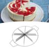 Stainless Steel Pizza Cutter with Handle Watermelon Slicer Household Cake Slicers Pie