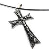 [R8086] - Gothic 'Cross' Necklace - 58x30 Mm