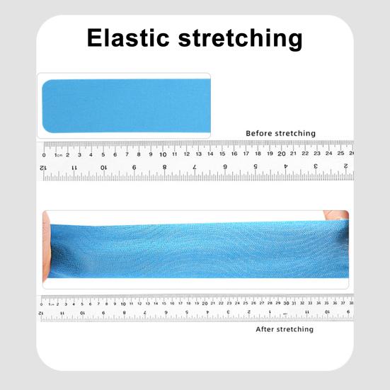 Предварительно нарезанная кинезиологическая лента, хлопковая спортивная лента, водонепроницаемая эластичная кинетическая лента для облегчения боли, поддержки мышц, восстановления после травм