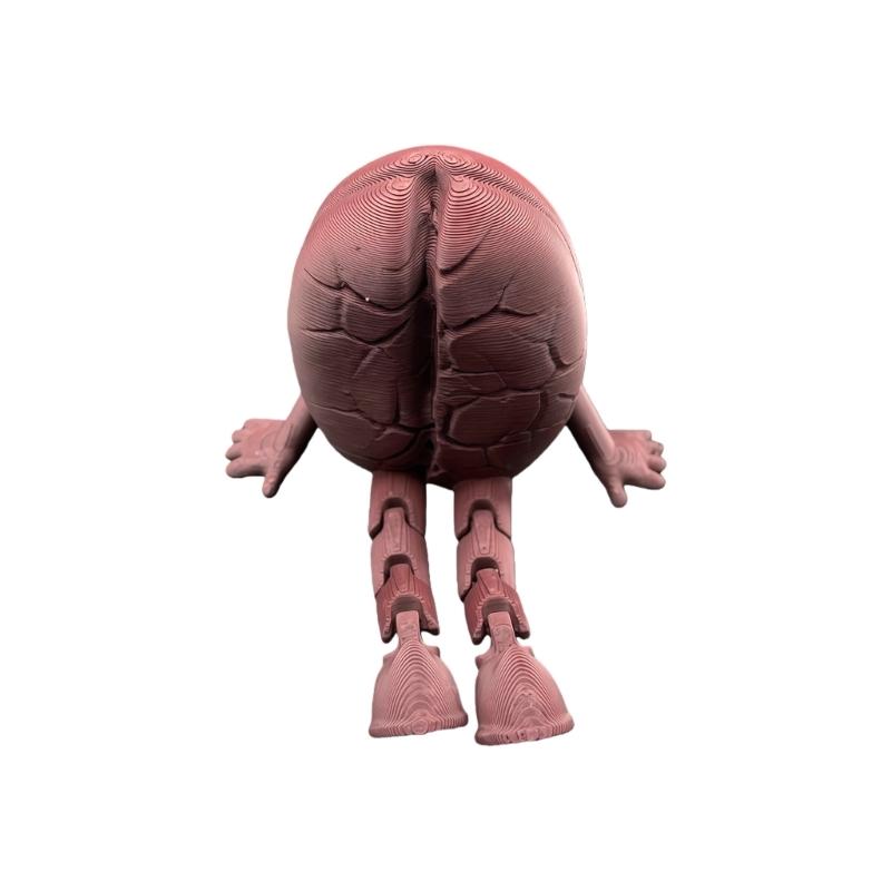 3D-печатные фигурки кофейных зерен/чашек с подвижными ножками, игрушка-фиджет, украшение для дома, офиса, рабочего стола, подарок