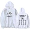 Zach Bryan The Burn Tour Hoodie Fashion Long Sleeve Streetwear Unisex Women Hooded Sweatshirt 2023 Hip Hop Clothes Unisex