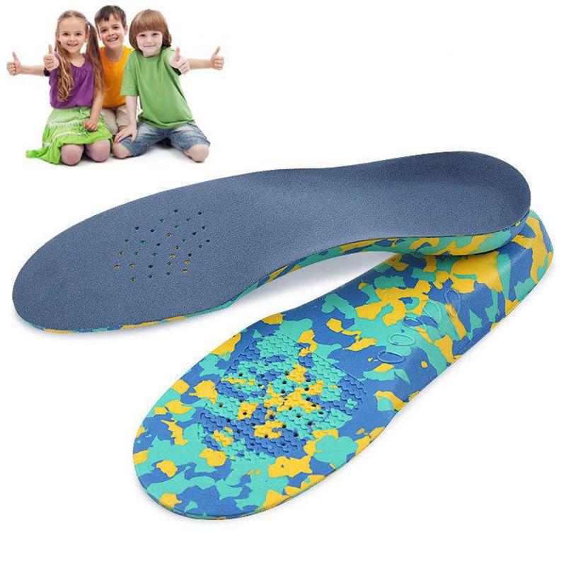 NO.8 EVA Orthopedic Insoles for Shoes Flat Foot Arch Support Kids Children Soles Sports Orthopedic Pads Correction Insole