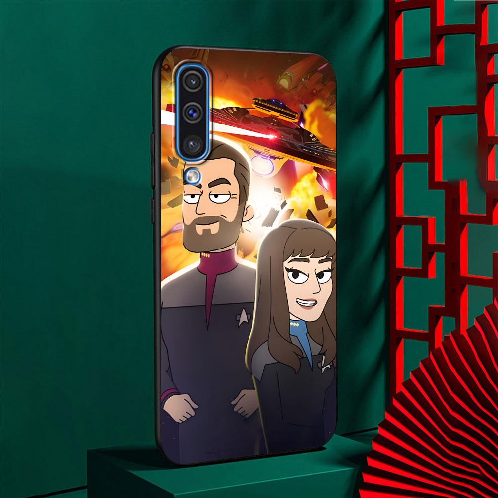 Чехол Star Trek Lower Decks для Samsung Galaxy A03 A04s A20 A30 A20e A70 A70s A50 A40 A30s A50s A20s A10s TPU Черный Чехол для Телефона