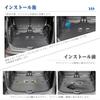Toyota Sienta 3rd Generation 10 Series Luggage Mat Track Mat Sienta 10 Series Luggage Tray Cargo Mat Trunk Tray Floor Mat Car Parts Luggage Mat Sienta