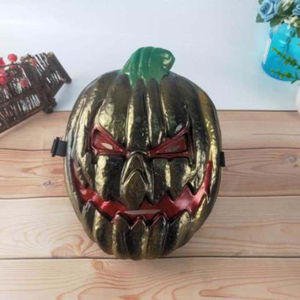 Festival Costume Prop Headwear Halloween Mask Party Mask Props Pumpkin Head Mask Cosplay Mask