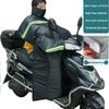 Мужской водонепроницаемый электрический мотоциклетный зимний ветрозащитный экран на флисовой подкладке