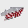 3D металлическая наклейка для автомобиля, Стайлинг STI, наклейка на переднюю решетку автомобиля, эмблема гриля на голову автомобиля, значок для Suba-ru XV Legacy Forester Impreza STI WRX