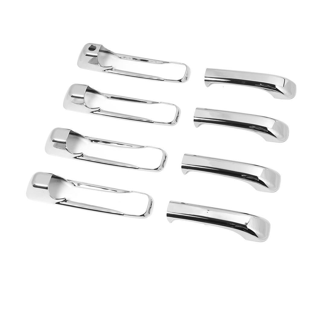Хромированные накладки на дверные ручки Глянцевый стильный комплект накладок на наружные дверные ручки для 1500 2500 3500 2009