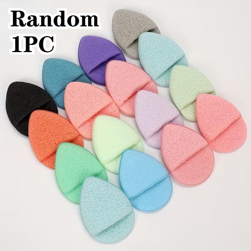 Compressed Wood Pulp Facial Sponges Flower Shape Exfoliating Face Cleanser Pads Soft Gentle for Daily Skin Care Makeup Remover