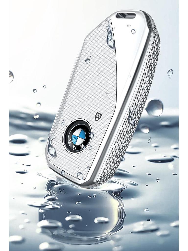 Чехол для ключа BMW: Совместимо с X1, Новой 5 серии, 7 серии, X2, X5/X6/X7, i7/i5, ix1